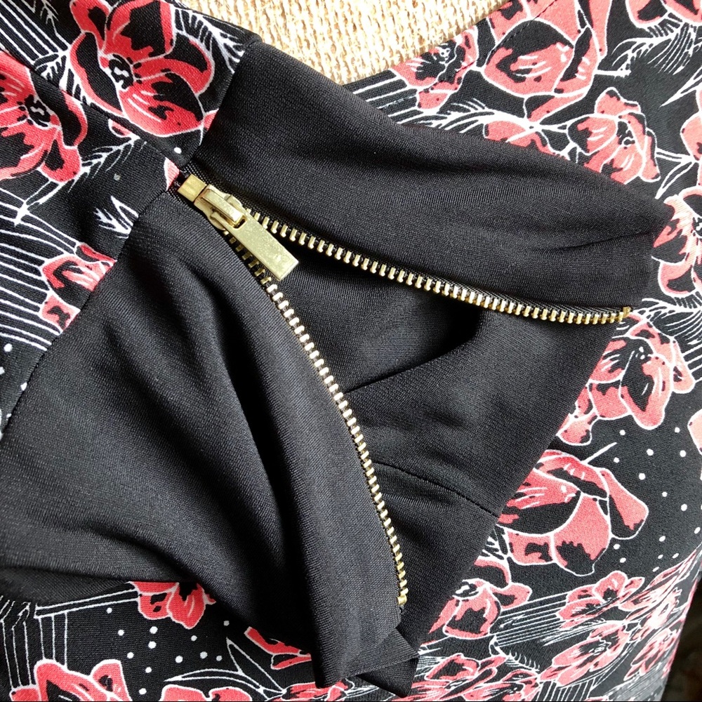 WOMAN WITHIN Zip Sleeve Tunic NWOT - Picture 6 of 8
